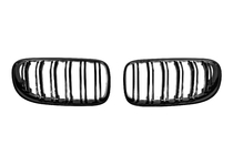 BMW 3-serie E92/E93 2006–2013 Nyregrill M-Look (til 2010-2013, blank sort) foto 3