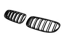 BMW 3-serie E92/E93 2006–2013 Nyregrill M-Look (til 2010-2013, blank sort) foto 4