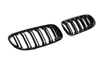 BMW 3-serie E92/E93 2006–2013 Nyregrill M-Look (til 2010-2013, blank sort) foto 5
