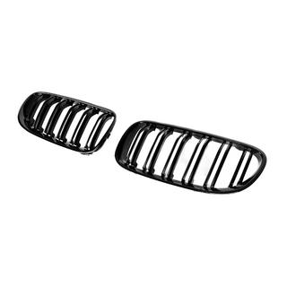 Nyregrill M-Look (til 2010-2013, blank sort) BMW 3-serie E92/E93 2006–2013 foto 4