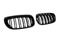 BMW 3-serie E46 1998–2006 M-Look DPT nyregitter (til Coupe 2003-2006, sort højglans) foto 5
