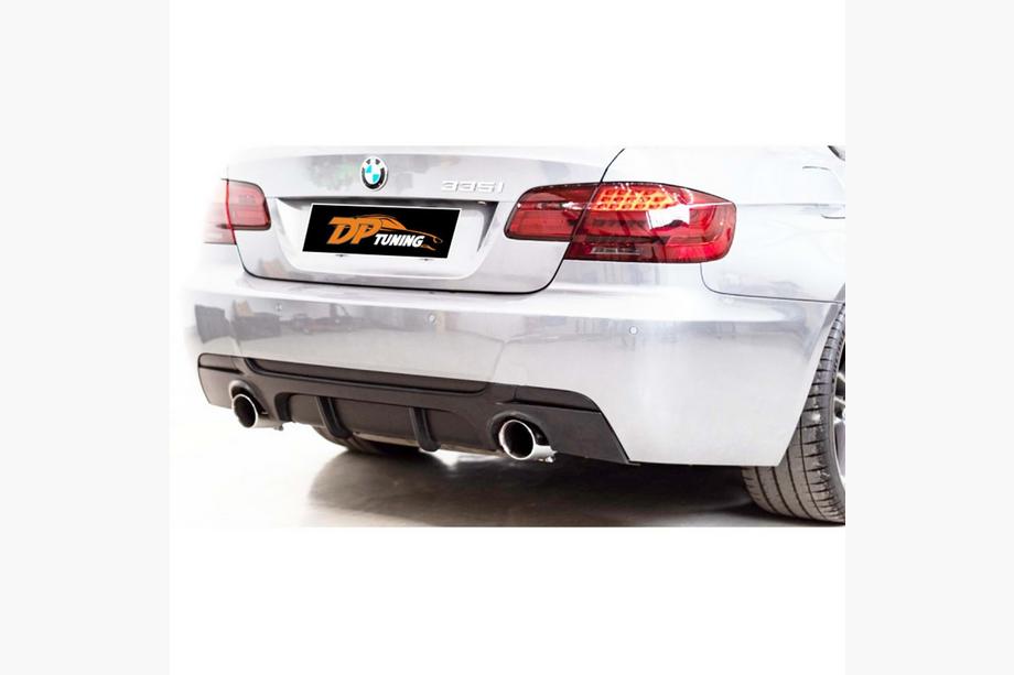BMW 3-serie E92/E93 2006–2013 Bagkofangerdiffuser DPT (til E92 M-Sport, sort højglans) Image