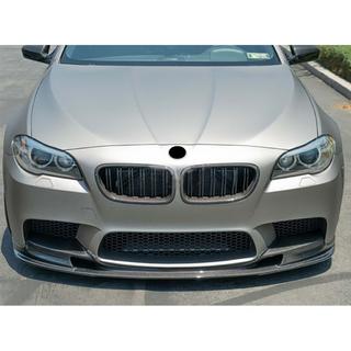 Frontlæbe DPT V2 (til M5, blank sort) BMW 5-serie F10/F11 2010–2016 foto 2