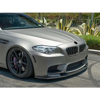 Frontlæbe DPT V2 (til M5, blank sort) BMW 5-serie F10/F11 2010–2016 foto 1