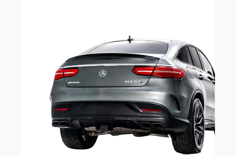 Mercedes GLE Coupé C292 2015–2019 Spoiler DPT (GLE43-design, sort højglans) Image