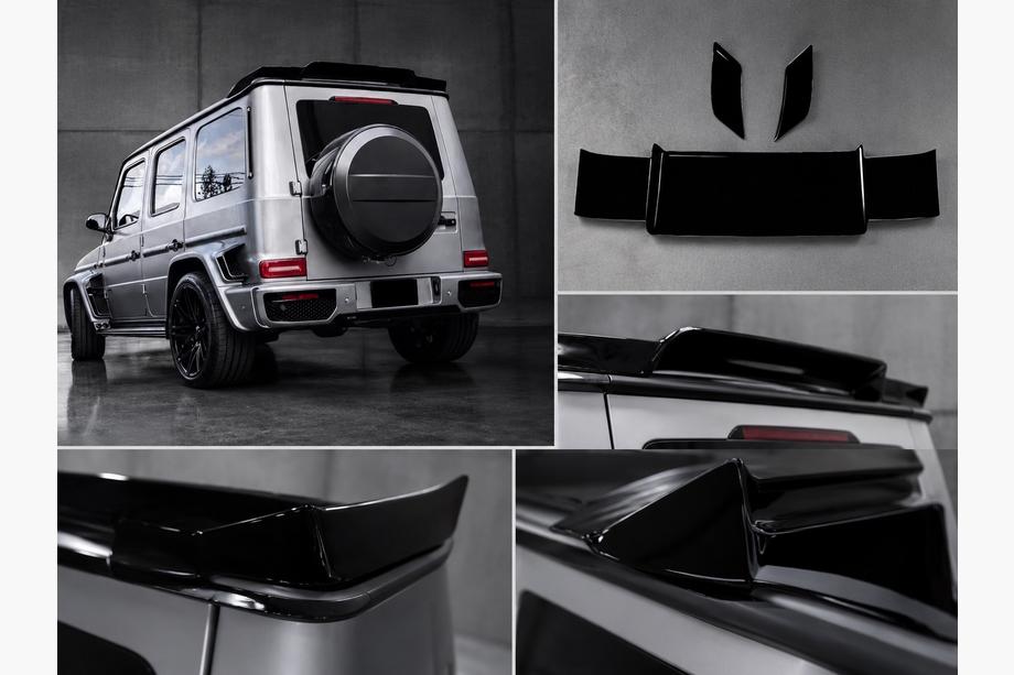 Mercedes G-Class W463 2018–2024 DPT spoiler (sort højglans) Image