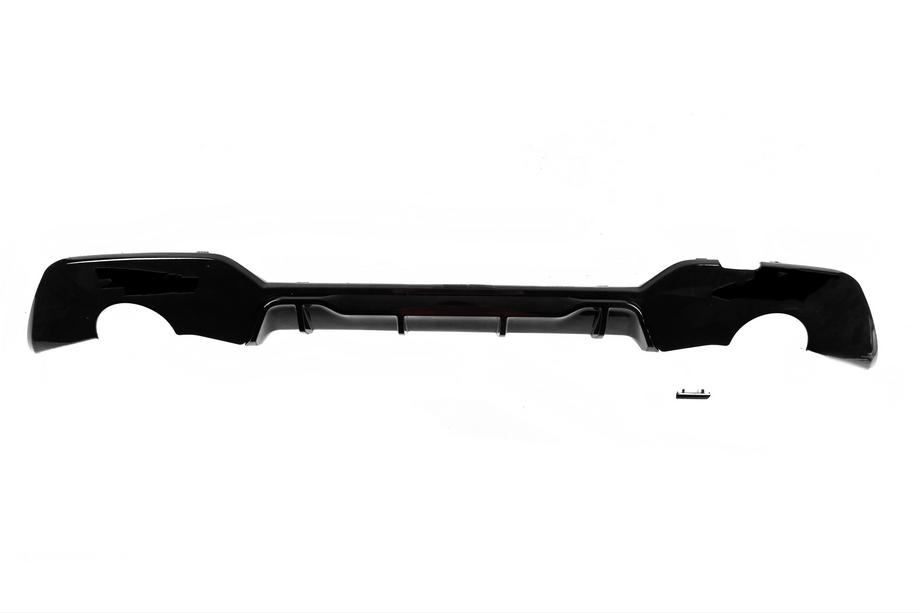 BMW 3-serie G20/G21 2018– DPT diffuser til bagkofanger (til M-Sport 2018-2022, blank sort) Foto 2