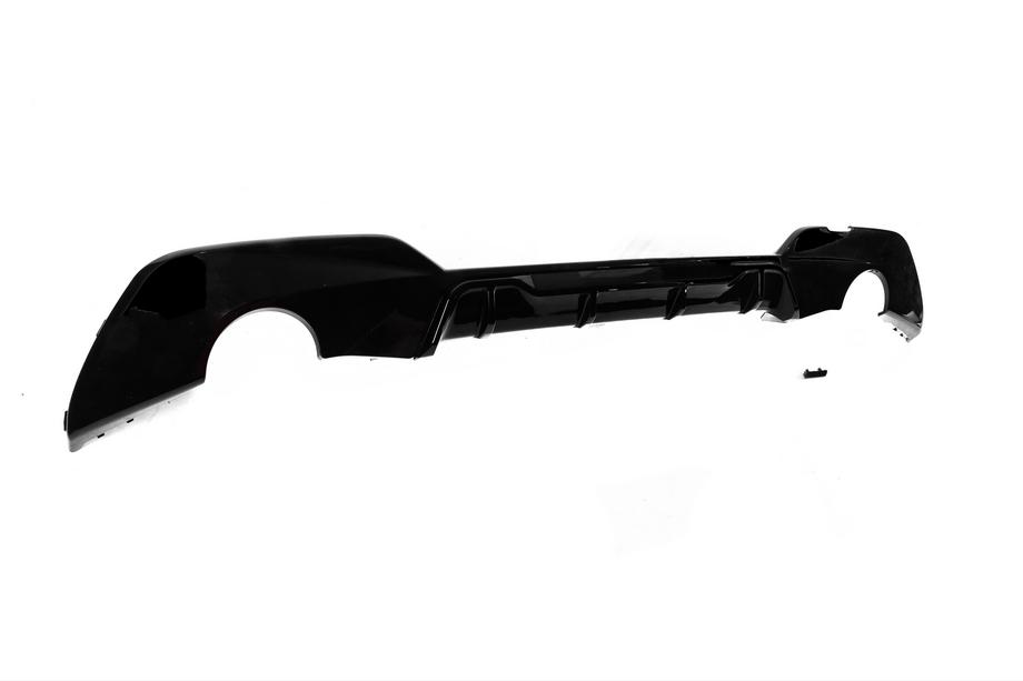 BMW 3-serie G20/G21 2018– DPT diffuser til bagkofanger (til M-Sport 2018-2022, blank sort) Foto 1