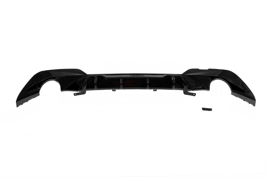 BMW 3-serie G20/G21 2018– DPT diffuser til bagkofanger (til M-Sport 2018-2022, blank sort) Foto 4