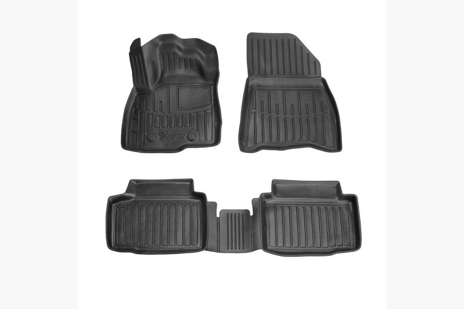 Renault Duster 2024– Stingray 3D gummimåtter til kabinen (4WD, 5 stk.) Image