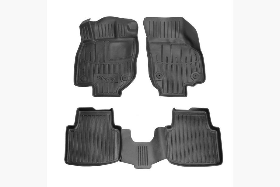 Skoda Superb 2024– Stingray 3D gummimåtter til kabinen (5 stk.) Image