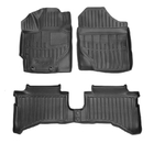 Toyota Yaris 2010–2020 Stingray 3D gummimåtter (Hybrid, 4 stk.) foto 1