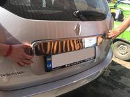 Dacia Duster 2008–2018 Komplet liste over nummerplade (rustfrit stål) foto 2