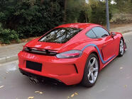 Porsche Boxster/Cayman 982 (718) 2016– GT3 bodykit-sæt foto 2