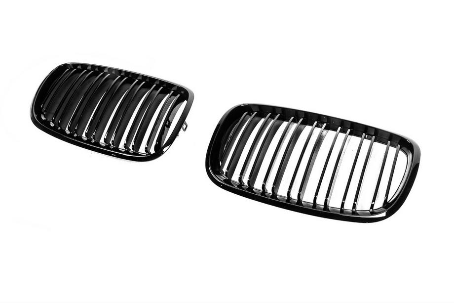 BMW X6 E71 2008–2014 BMW nyregrill M-Look V2 (blank sort) Foto 3