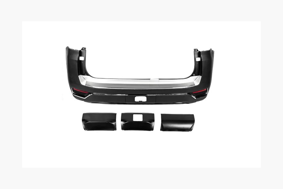 Toyota Land Cruiser 300 2021– Bagerste kofanger komplet Image