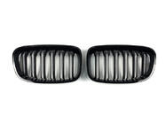 BMW 1-serie F20/F21 2011–2019 M-Look nyregrill (2011-2014, sort højglans) foto 2