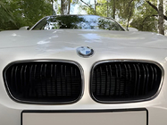 BMW 1-serie F20/F21 2011–2019 M-Look nyregrill (2011-2014, blank sort med krom kant) foto 1