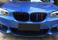BMW 2-serie F22/F23 2014–2021 M-Look nyregrill (M-Color) foto 3