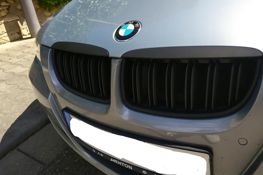 BMW 3-serie E90/E91 2005–2011 Nyregrill M-Look (til E-90/91 2005-2008, mat sort) Image
