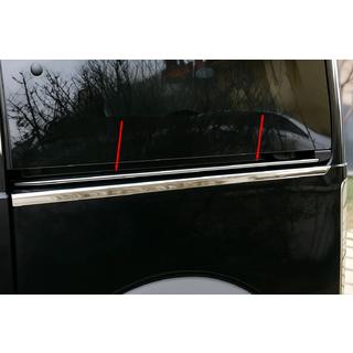 Pynteliste til skydedørsskinne (rustfrit stål) foto 1