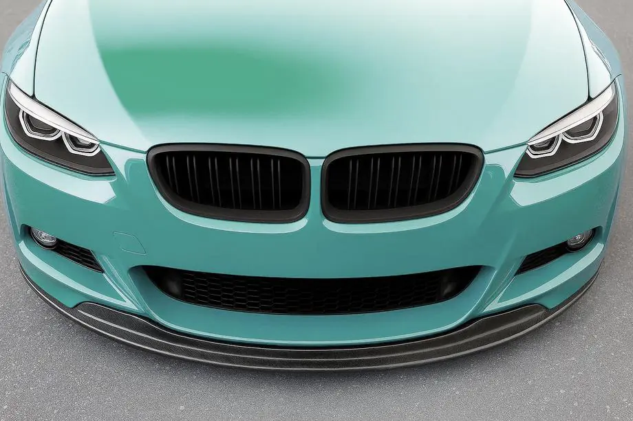 BMW 3-serie E92/E93 2006–2013 M-Look nyregrill (til 2005-2009, mat sort) Image
