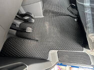 Volkswagen Crafter 2016– Gulvmåtter 2024+ (3 stk., EVA, Sort) foto 4