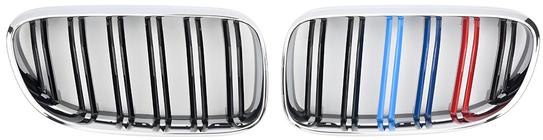 BMW 3-serie E92/E93 2006–2013 Nyregrill M-Look (til 2010-2013, M-Color med kromkant) foto 2