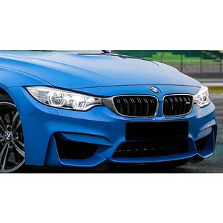 M-Look nyregriller (sort højglans med kromkant) BMW 3-serie F30/F31 2012–2019 foto 1