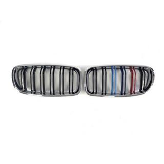 Nyregrill M-Look (M-Color med kromkant) BMW 3-serie F30/F31 2012–2019 foto 2