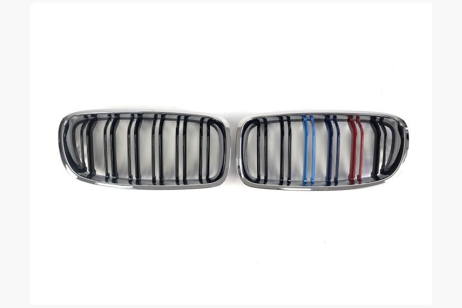 BMW 3-serie F30/F31 2012–2019 Nyregrill M-Look (M-Color med kromkant) Foto 2