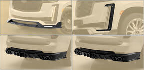 Cadillac Escalade 2020– Bodykit-sæt MNSR Carbon foto 9