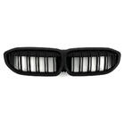 BMW 3-serie G20/G21 2018– Kidney-grill M-Look V2 (2018-2022, mat sort) foto 2