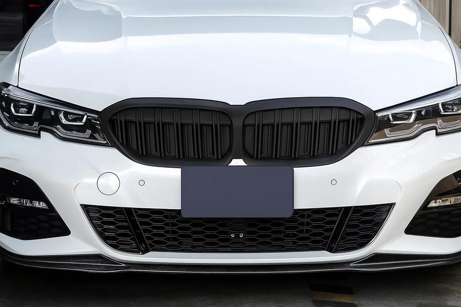 BMW 3-serie G20/G21 2018– Kidney-grill M-Look V2 (2018-2022, mat sort) Image