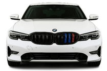 BMW 3-serie G20/G21 2018– Nyregrill M-Look V2 (2018-2022, M-Color med sort kant) foto 1