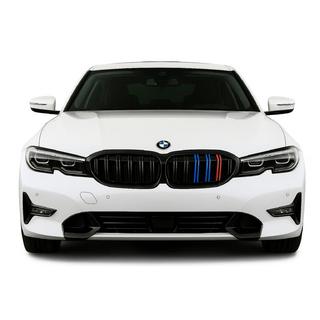 Nyregrill M-Look V2 (2018-2022, M-Color med sort kant) BMW 3-serie G20/G21 2018– foto 1