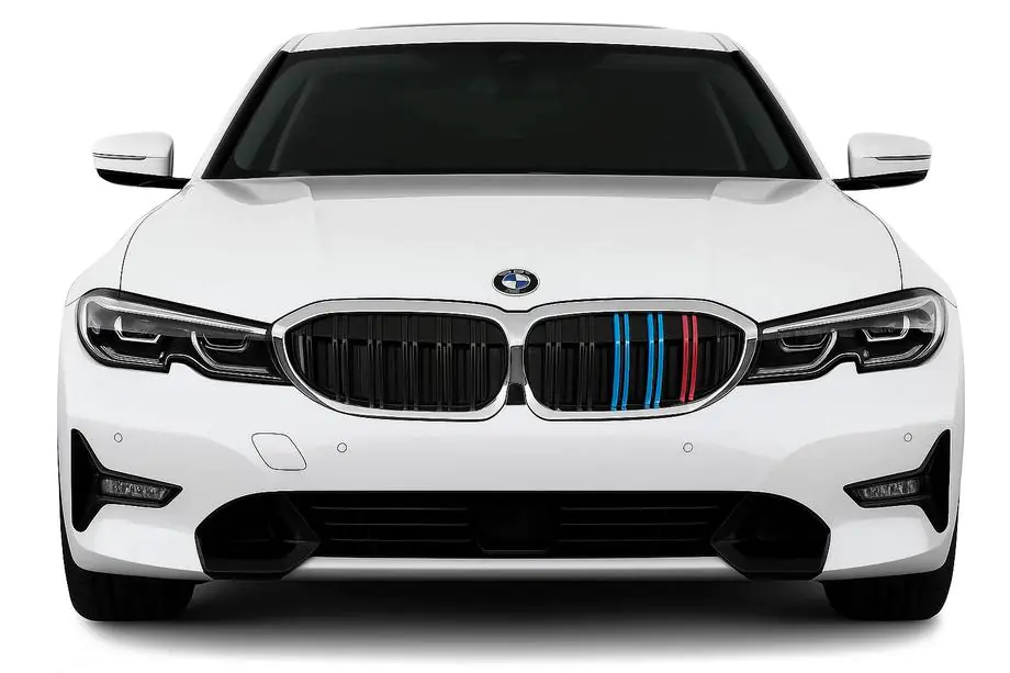 BMW 3-serie G20/G21 2018– Nyregrill M-Look V2 (2018-2022, M-Color med kromkant) Image