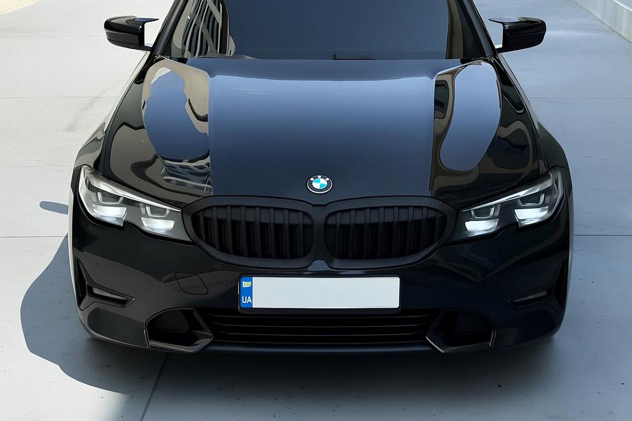 BMW 3-serie G20/G21 2018– Nyregrill 1 Bar (2018-2022, mat sort) Image