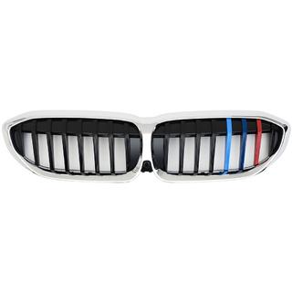Nyregrill 1 bar (2018-2022, M-Color med kromkant) BMW 3-serie G20/G21 2018– foto 2