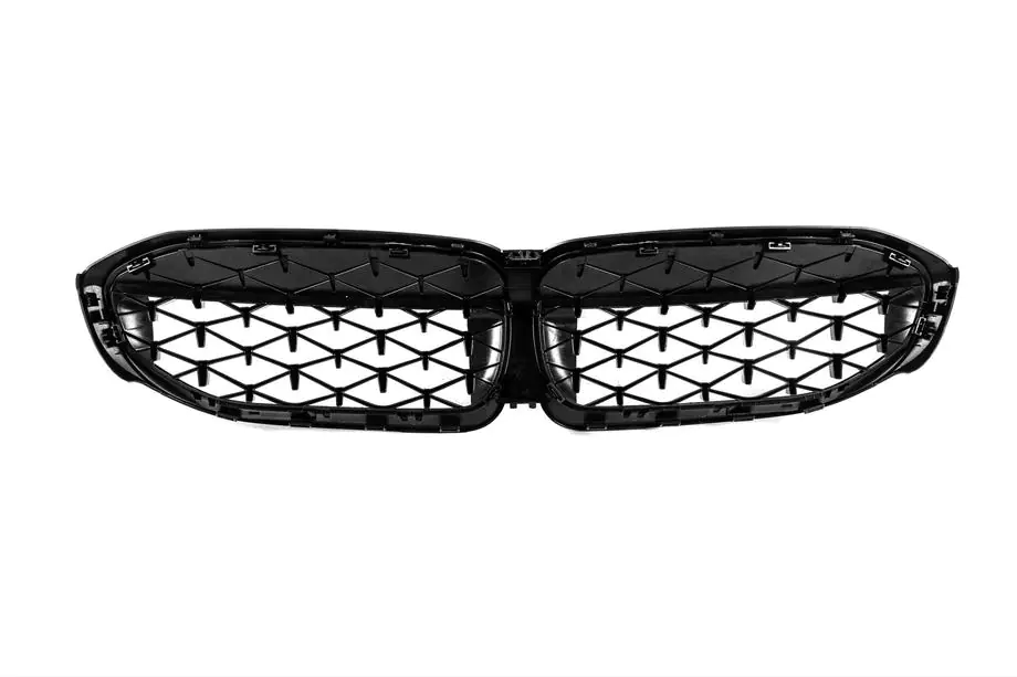BMW 3-serie G20/G21 2018– Kidney-grill Diamond Black (2018-2022, sort kant) Foto 10