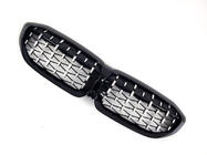 BMW 3-serie G20/G21 2018– Diamond Silver nyregrill (2018-2022, sort kant) foto 3