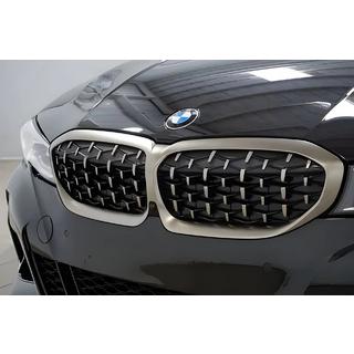 Nyregrill Diamond Silver (2018-2022, mat kromkant) BMW 3-serie G20/G21 2018– foto 3