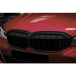 M-Look nyregrill (2022+, mat sort) BMW 3-serie G20/G21 2018– foto 1