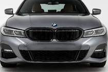 BMW 3-serie G20/G21 2018– M-Look nyregrill (til G28 2022+, blank sort) foto 1