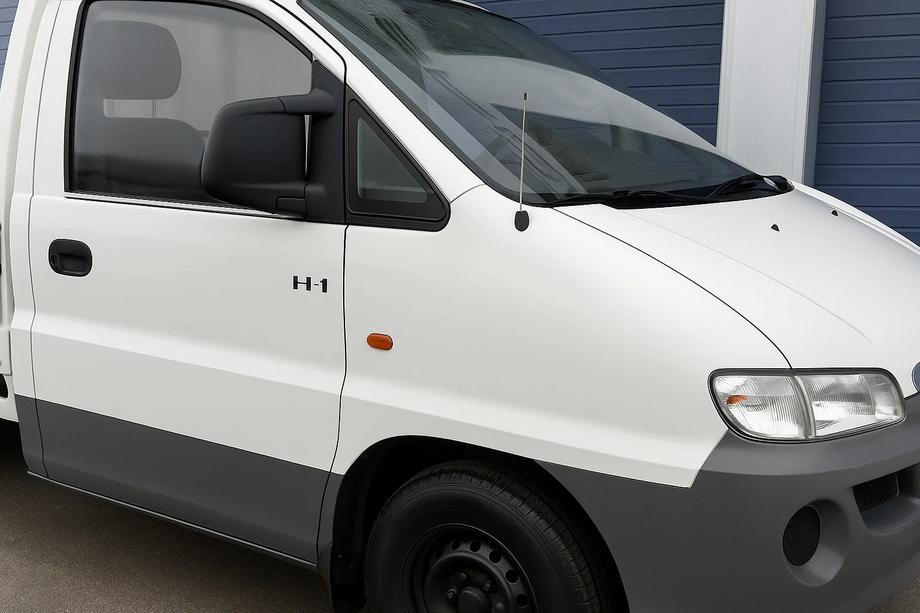 Hyundai H200, H1, Starex 1998–2007 Vindueslister (2 stk., rustfrit stål) Image