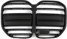 BMW 4-serie G22/23/26 2020– M-Look nyregrill (til G22/23, mat sort) foto 2