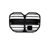 BMW 4-serie G22/23/26 2020– M-Look nyregrill (til G26, blank sort) foto 2