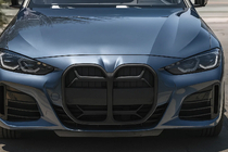 BMW 4-serie G22/23/26 2020– CS-Style nyregrill (til G26, mat sort) foto 1