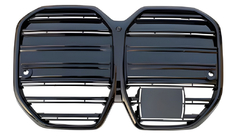 BMW 4-serie G22/23/26 2020– CS-Style nyregrill (til I4 G26,2022+, mat sort) foto 2