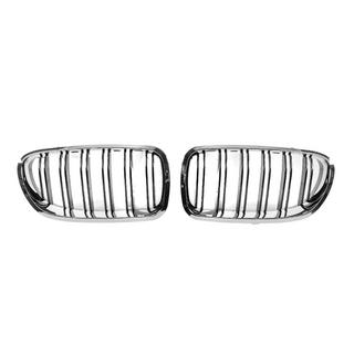 M-Look nyregriller (sort højglans med kromkant) BMW 5-serie F10/F11 2010–2016 foto 4